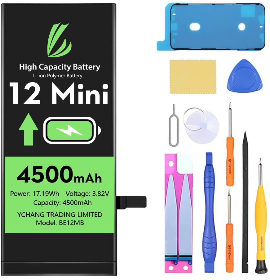 Amazon | LL TRADER iPhone 12 Mini用バッテリー 4500mAh 大容量